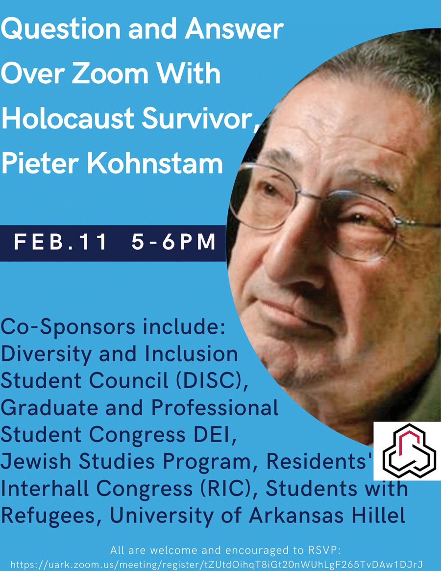 Holocaust Survivor Peter Kohnstam