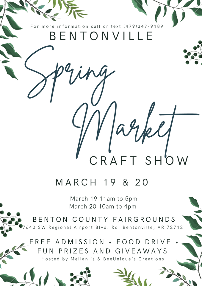 Bentonville Spring Market Craft Show